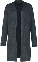 Only - Jade Cardigan - Cardigan - Vrouwen - donkergrijs gemêleerd