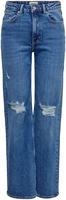 Only - Juicy HW wjide pijpen - Jeans - Vrouwen - blauw