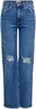 Only - Juicy HW wjide pijpen - Jeans - Vrouwen - blauw