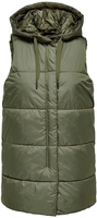 Only - Newasta halflange pufferjas - Vest - Vrouwen - olijf