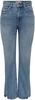 Only - ONL BILLIE EX HW STR SLIT DNM DOT025 NOOS - Jeans - Vrouwen - blauw