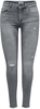 Only - ONL BLUSH MID SK AK RW DST DNM REA724NOOS - Jeans - Vrouwen - grijs