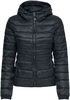 Only - ONL TAHOE HOOD JACKET - Tussenseizoensjas - Vrouwen - zwart