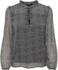 Only - ONLDITSY L/S BLOUSE WVN - Blouse - Vrouwen - zwart