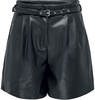 Only - ONLHEIDI FAUX LEATHER SHORTS CC OTW - Korte broek - Vrouwen - zwart