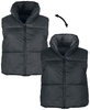 Only - ONLRICKY SHORT REV. WAISTCOAT OTW NOOS - Vest - Vrouwen - zwart zwart