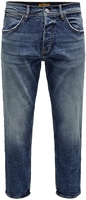 ONLY and SONS - ONSAVI DM. BLUE 4935 JEANS NOOS - Jeans - Mannen - blauw