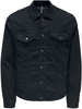 ONLY and SONS - ONSCOIN BLACK 4332 JACKET NOOS - Denim jas - Mannen - zwart
