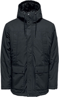 ONLY and SONS - ONSJayden Parka - Winterjas - Mannen - zwart