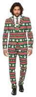 OppoSuits - Festive Green - Kostuum - Mannen - multicolor