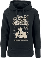 Osbourne,  Ozzy - Speak of the devil - Trui met capuchon - Vrouwen - zwart