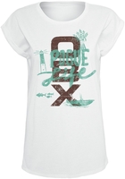Outer Banks - OBX - T-shirt - Vrouwen - wit