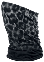 Outer Vision - Animal Print - Tunnelsjaal - Vrouwen - zwart grijs