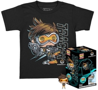 Overwatch - Tracer Pocket Pop! & Tee - Funko Pop! - Mannen - multicolor