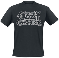 Ozzy Osbourne - Vintage Logo - T-shirt - Mannen - zwart