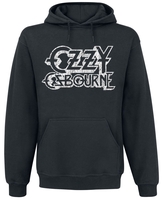 Ozzy Osbourne - Vintage Logo - Trui met capuchon - Mannen - zwart