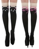 Pamela Mann - Cat Over The Knee Socks with Tail - Kniekousen - Vrouwen - zwart