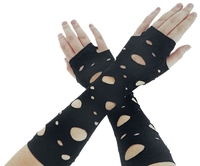 Pamela Mann - Lace up sleeve glove - Armwarmers - Vrouwen - zwart