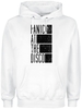 Panic! At The Disco - Block Text - Trui met capuchon - Mannen - wit