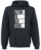 Panic! At The Disco - Block Text - Trui met capuchon - Mannen - zwart