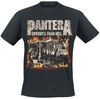 Pantera - Cowboys From Hell - Fire Frame - T-shirt - Mannen - zwart