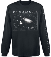 Paramore - Tracklist Galaxy - Shirt met lange mouwen - Mannen - zwart