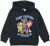 Paw Patrol - Kids - Paw Patrol Team - Trui met capuchon - Unisex - zwart