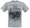 Peaky Blinders - Gangs Of Birmingham - By Order Group - T-shirt - Mannen - grijs gemêleerd