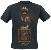 Peaky Blinders - Gangs Of Birmingham - Est 1919 - T-shirt - Mannen - zwart