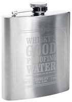 Peaky Blinders - Gangs Of Birmingham - Whiskey´s Good - Heupfles - Unisex - zilverkleurig