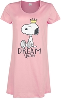 Peanuts - Dream Queen - Nachtshirt - Vrouwen - lichtroze