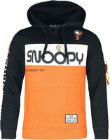 Peanuts - Snoopy - Logo - Trui met capuchon - Mannen - meerkleurig