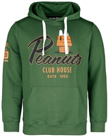 Peanuts - Snoopy Club House - Trui met capuchon - Mannen - groen