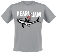 Pearl Jam - Shark Cowboy - T-shirt - Mannen - grijs