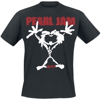 Pearl Jam - Stickman - T-shirt - Mannen - zwart