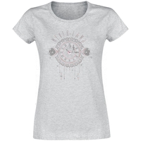 Peter Pan - Clock - T-shirt - Vrouwen - heather grey