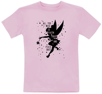 Peter Pan - Kids - Pixie Dust - T-shirt - Unisex - lichtroze