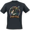 Peter Pan - London Flyin - T-shirt - Mannen - zwart
