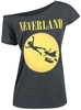 Peter Pan - Neverland - T-shirt - Vrouwen - donkergrijs gemêleerd