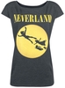 Peter Pan - Neverland - T-shirt - Vrouwen - donkergrijs gemêleerd