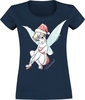 Peter Pan - Tinker Bell - Christmas Fairy - T-shirt - Vrouwen - navy