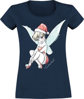 Peter Pan - Tinker Bell - Christmas Fairy - T-shirt - Vrouwen - navy