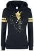 Peter Pan - Tinker Bell - Fairy Dust - Trui met capuchon - Vrouwen - zwart