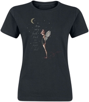 Peter Pan - Tinker Bell Pixie Dust - T-shirt - Vrouwen - zwart