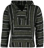 Peyote - Mexican Hood - Trui met capuchon - Mannen - zwart olijf