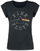 Pink Floyd - Logo Circle - T-shirt - Vrouwen - zwart