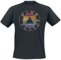 Pink Floyd - Logo Rainbow - T-shirt - Mannen - zwart