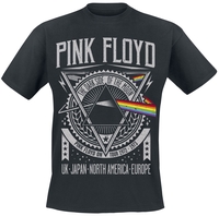 Pink Floyd - The Dark Side Of The Moon - Tour 1972 - T-shirt - Mannen - zwart