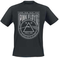 Pink Floyd - World Tour - T-shirt - Mannen - zwart