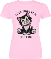 Pinocchio - Cute Figaro - T-shirt - Vrouwen - lichtroze